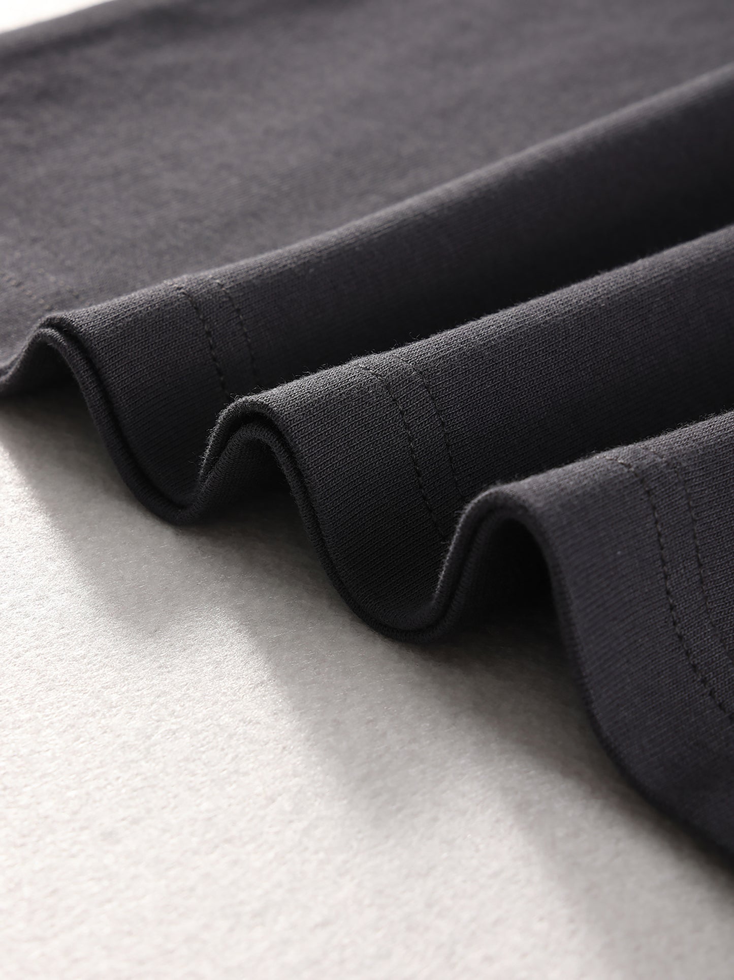 Streetwear Unisex Earth Tone Heavyweight Loose Fit FOG T-Shirt